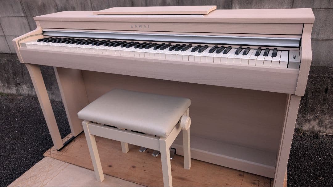 送料込 KAWAI 電子ピアノ CN201A 25年購入ほぼ激激未使用ほぼ新品
