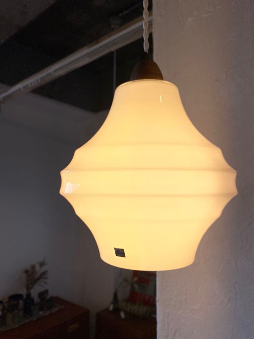 希少 ヴィンテージ 1950-1969 TOSHIBA ペンダントライト②