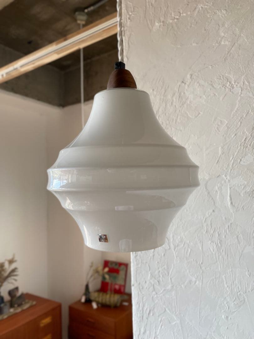 希少 ヴィンテージ 1950-1969 TOSHIBA ペンダントライト②