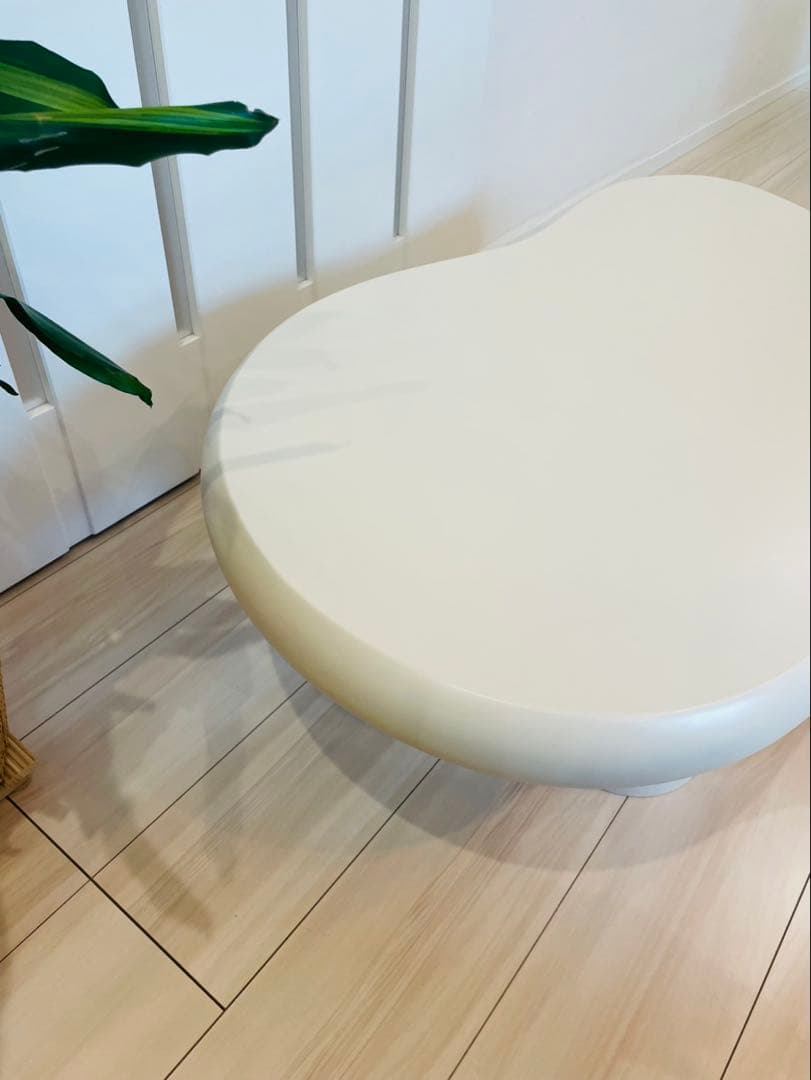 クラウド　コーヒーテーブル、リビングルーム用　ホワイト　コーヒーテーブル