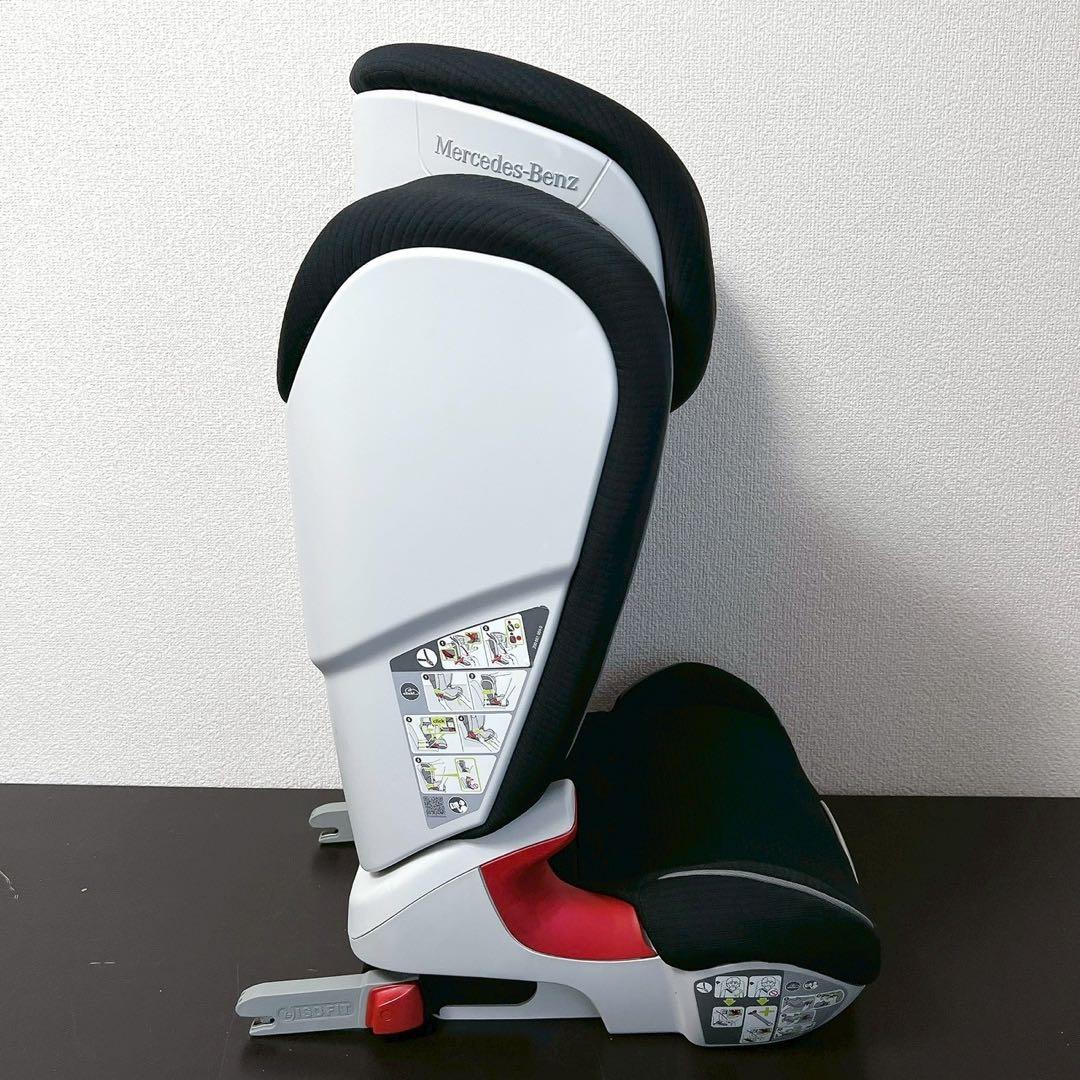 美品　メルセデス・ベンツ純正 RÖMER ジュニアシート ISOFIX 黒