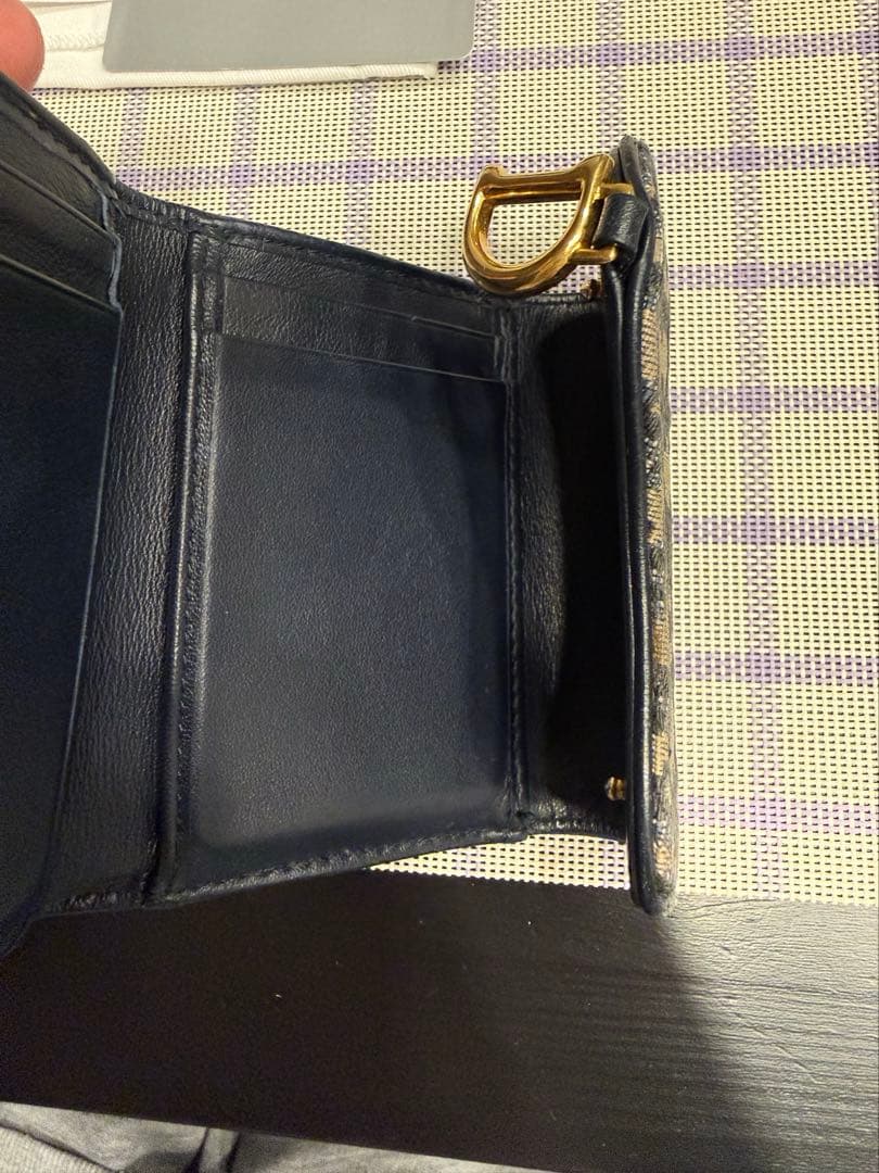 Christian Diorディオール　トロッター三つ折り財布 正規品付属品あり