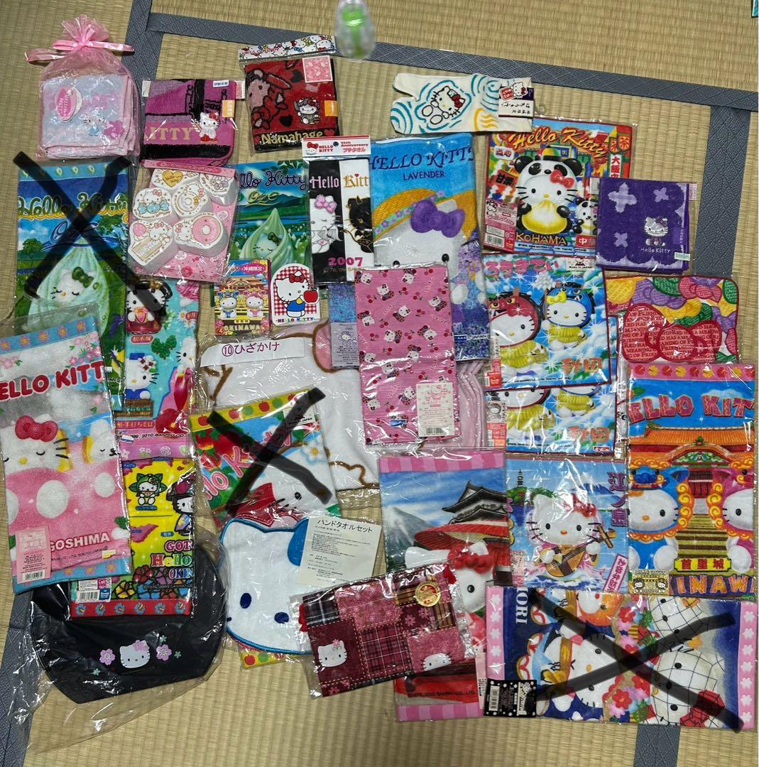 ご当地限定！ハローキティ ハンドタオル他グッズ多数