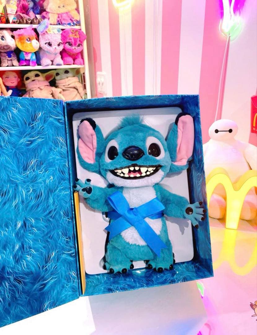 おまけ付き⭐︎超リアル♡スティッチ ぬいぐるみ 本体 新品　即日発送！！日本未発売