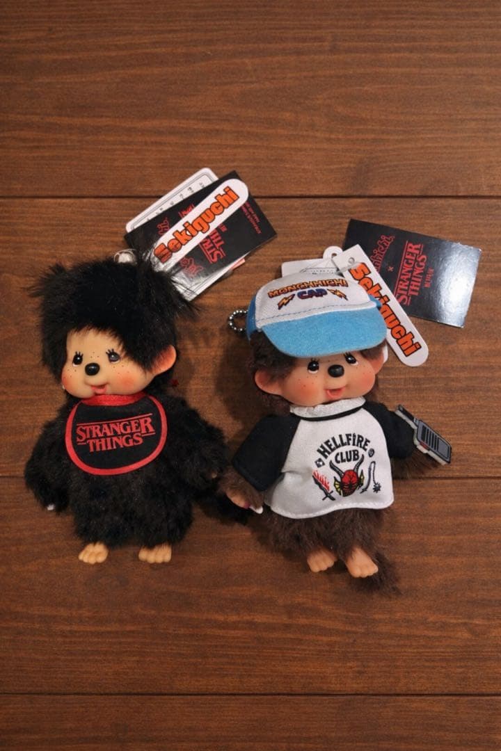 【即日発送・新品未使用】モンチッチ キーチェーン ストレンジャーシングス コラボ