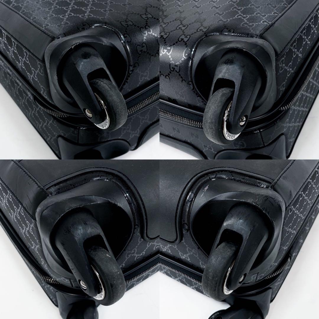 極美品 グッチ GUCCI インプリメ キャリーケース GG トラベルバッグ