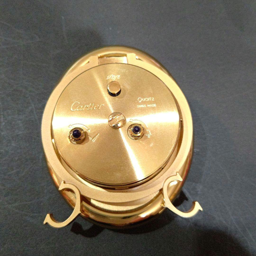 美品 Cartier カルティエ ベニュワール 置き時計　 稼働品