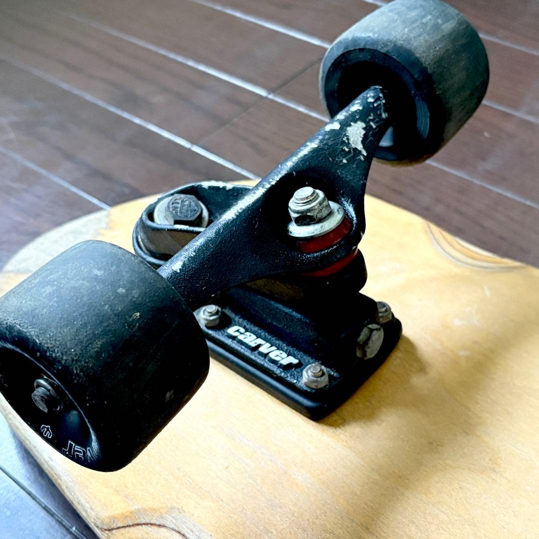 carver カーバー トラック 自作サーフスケート スケートボード 33×9