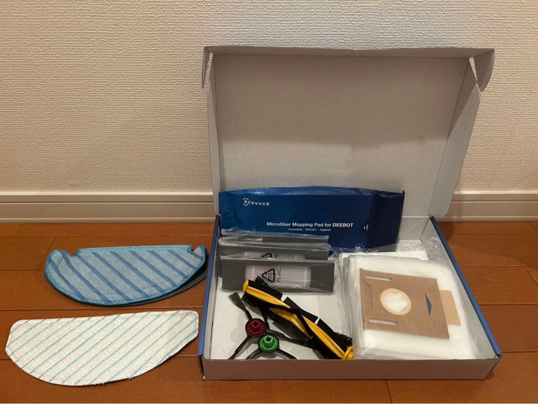 エコバックス　Deebot N8+ ホワイト /付属品セット