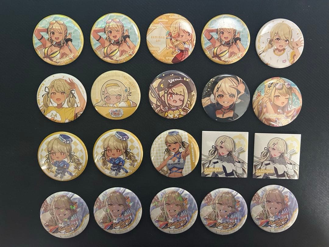 【ぶいすぽっ！】神成きゅぴ 缶バッジ 20個セット