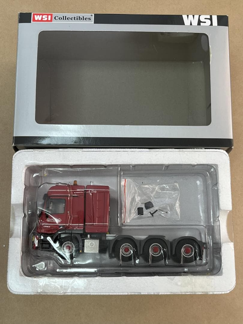 ミニカー WSI Nooteboom Mercedes Benz ActrosTitan