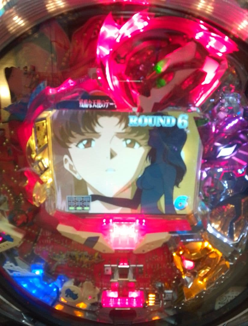 CR新世紀エヴァンゲリオンSN＋セカパク、キセカチのセル付きパチンコ実機