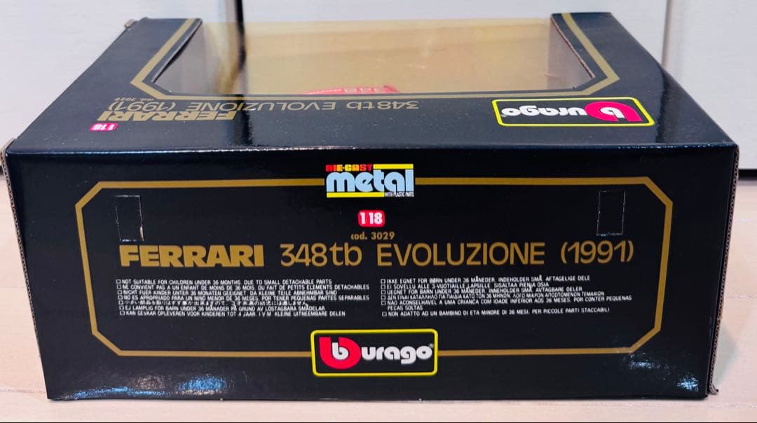 【未使用】　ブラーゴ　フェラーリ　1991 1987 1/18