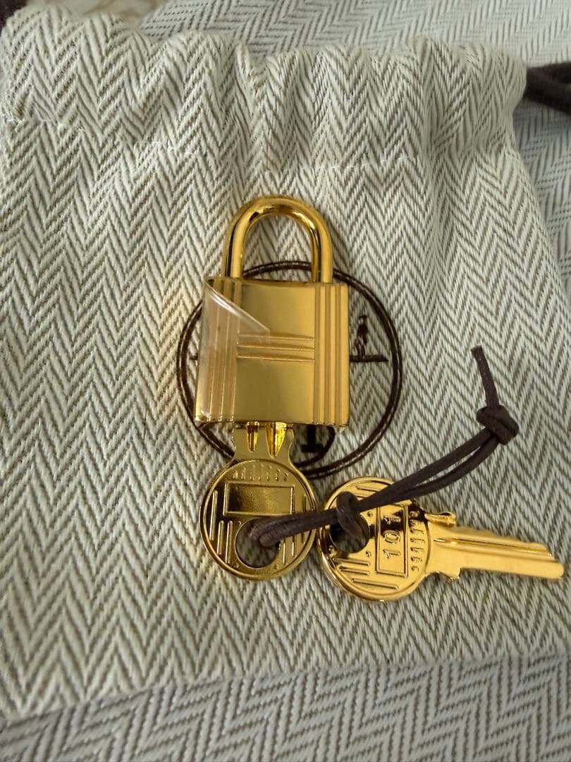 エルメス　ピコタンロックPM ノワール/Gold金具　B刻印