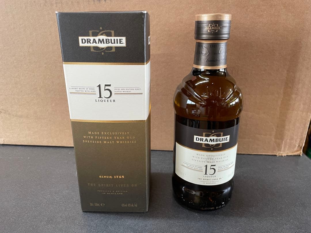 ドランブイ 15年 ボトル未開封 43% DRAMBUIE 複数あり