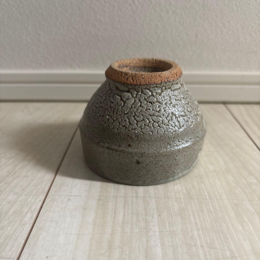 濱田庄司　胴紐茶碗　竹節高台②