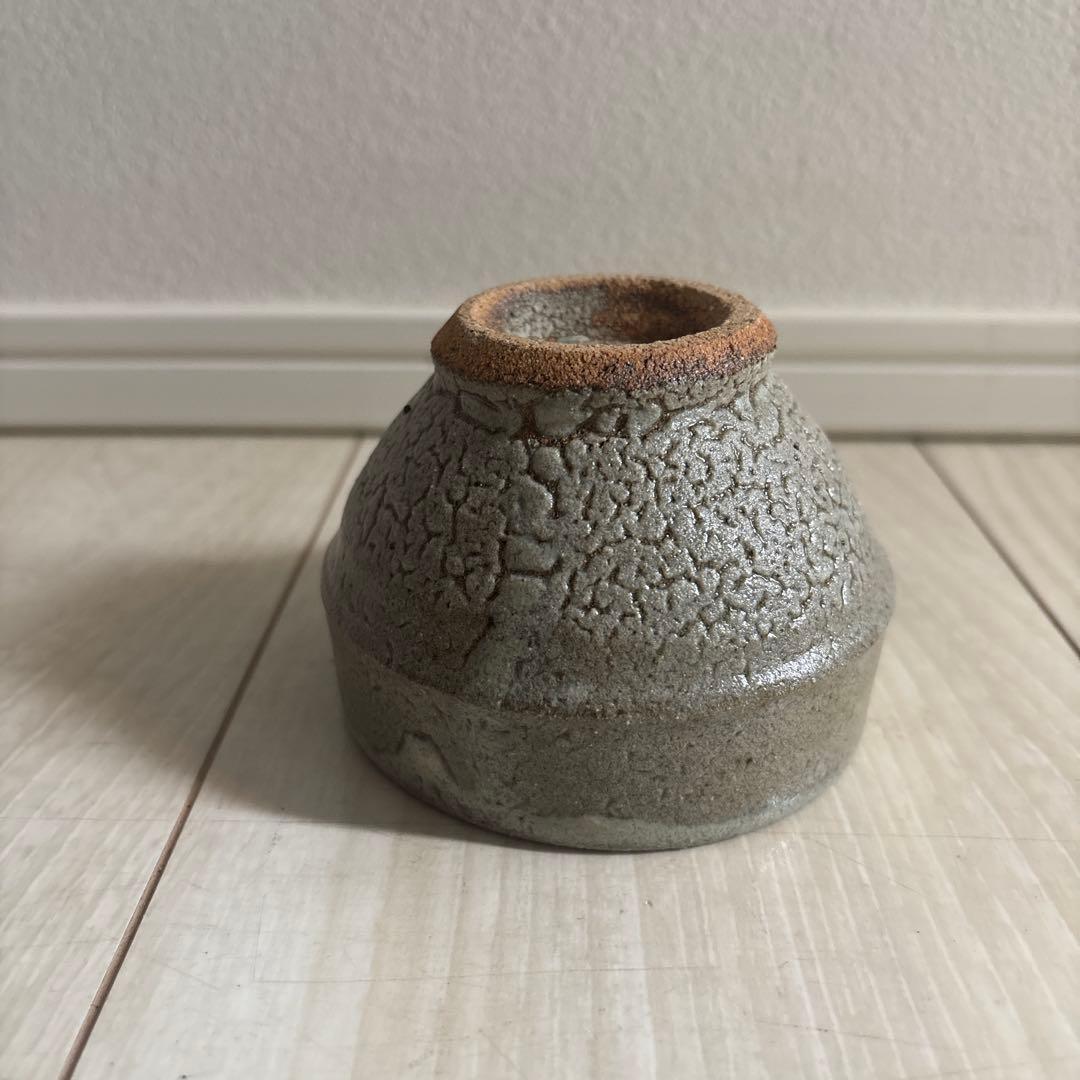 濱田庄司　胴紐茶碗　竹節高台②