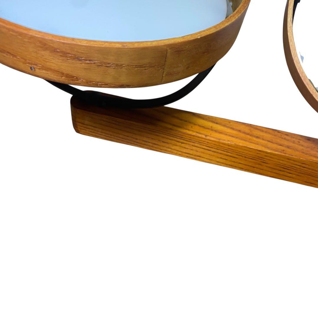 美品✨送料無料✨スワン　木製フレーム　4灯シーリングライト　おしゃれ