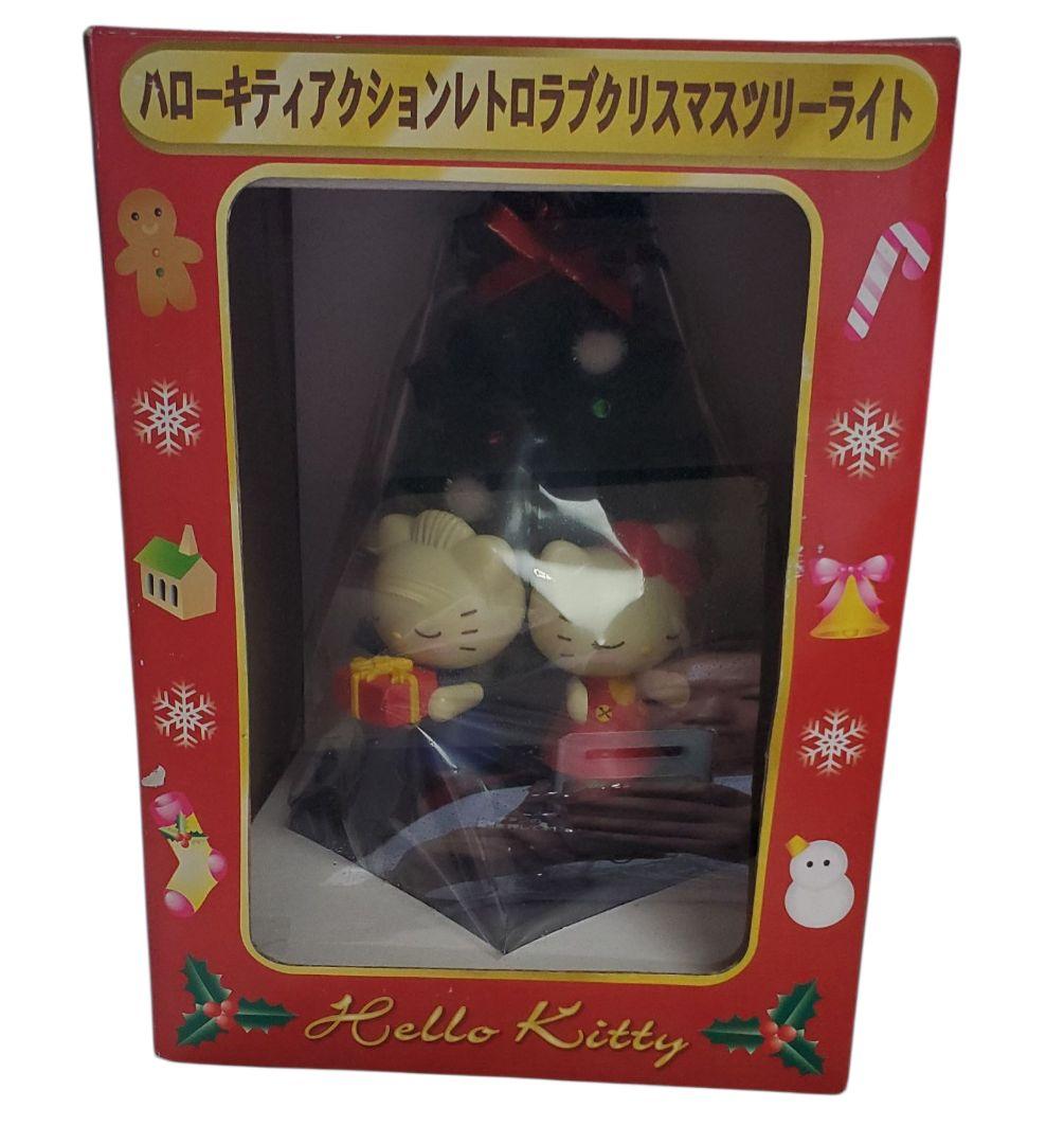 【当時物】ハローキティアクションレトロラブクリスマスツリーライト