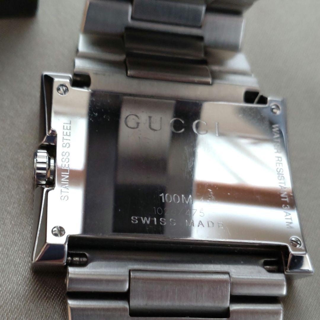 グッチ 腕時計 メンズ G レクタングル 100M