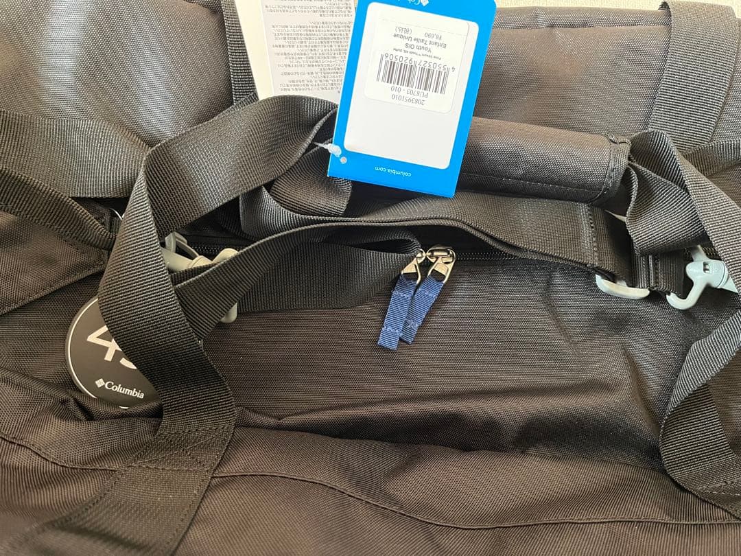 新品未使用　Columbia(コロンビア)ボストンバッグ　45 L ブラック