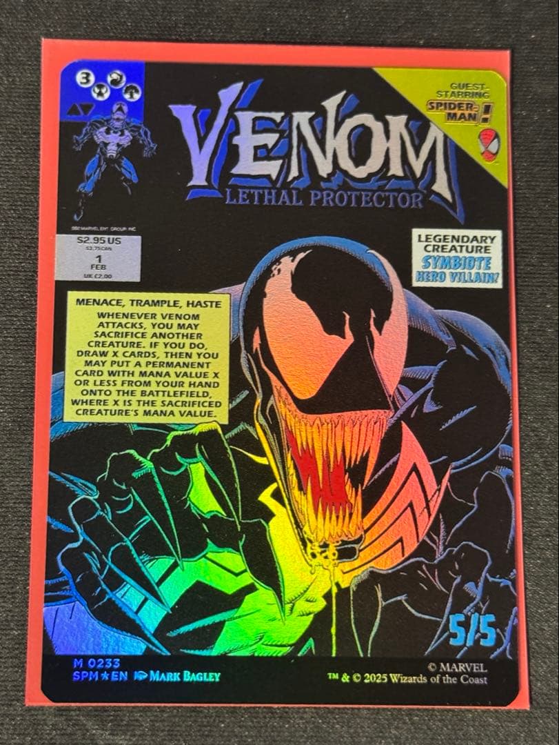 K*U様 (FOIL)(フルアート)エディ・ブロック/Eddie Brock《英