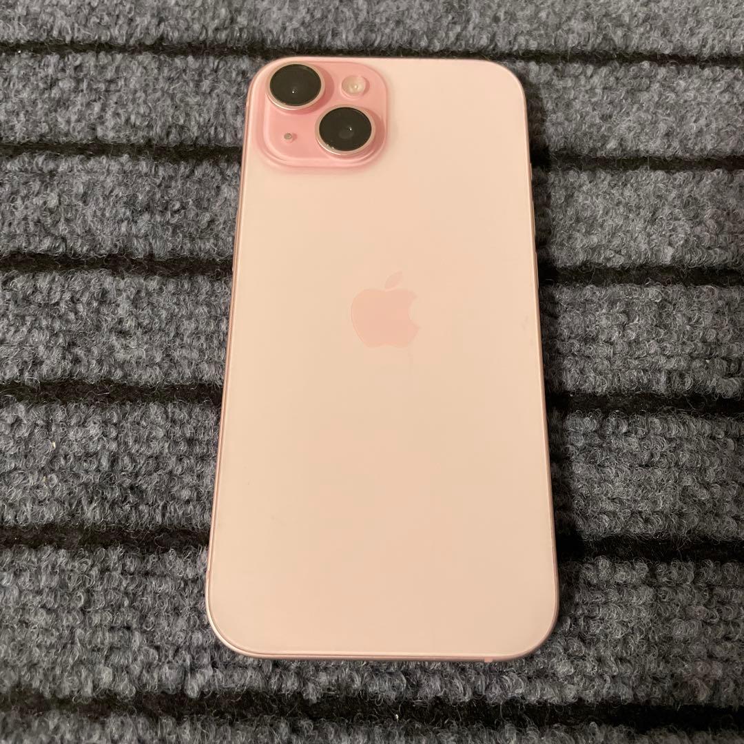 164 Apple iPhone15 128GB ピンク SIMフリー