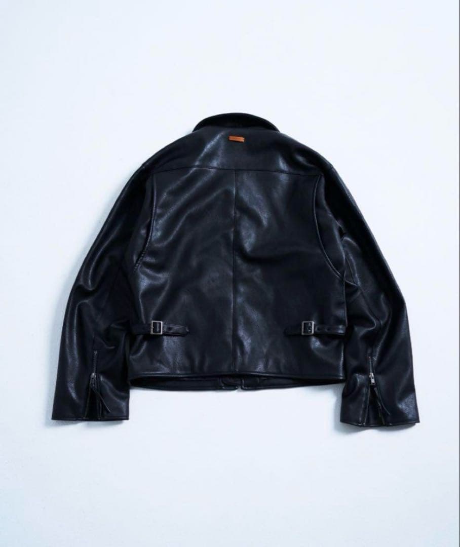 ジャケット・アウター Camphor wood zipped leather sport jacket