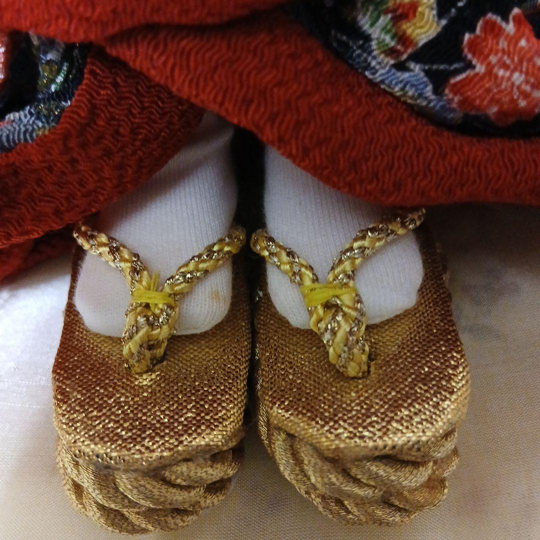 ペコちゃん人形　豪華お着物