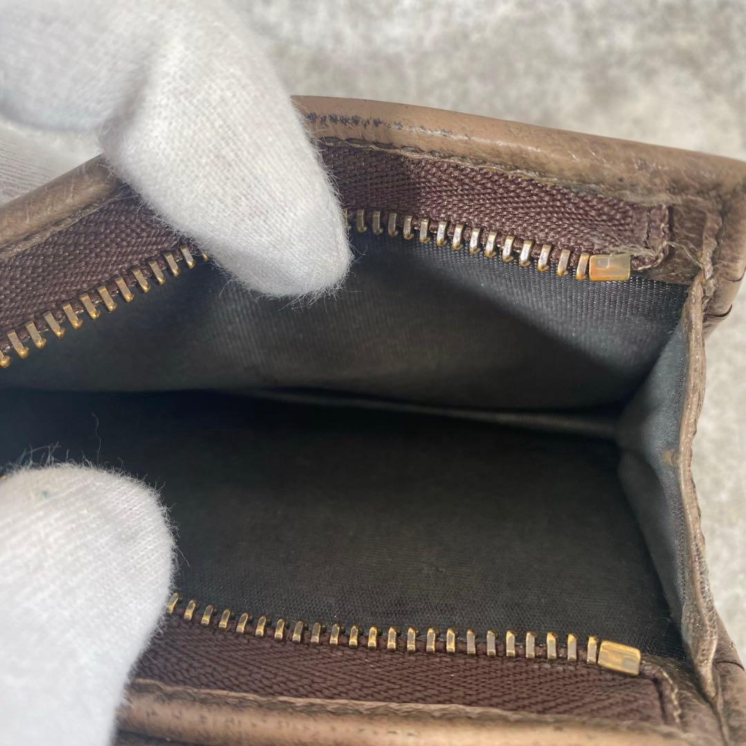 【希少】GUCCI ディズニー　二つ折り財布　3匹の子豚　シェリーライン　GG柄