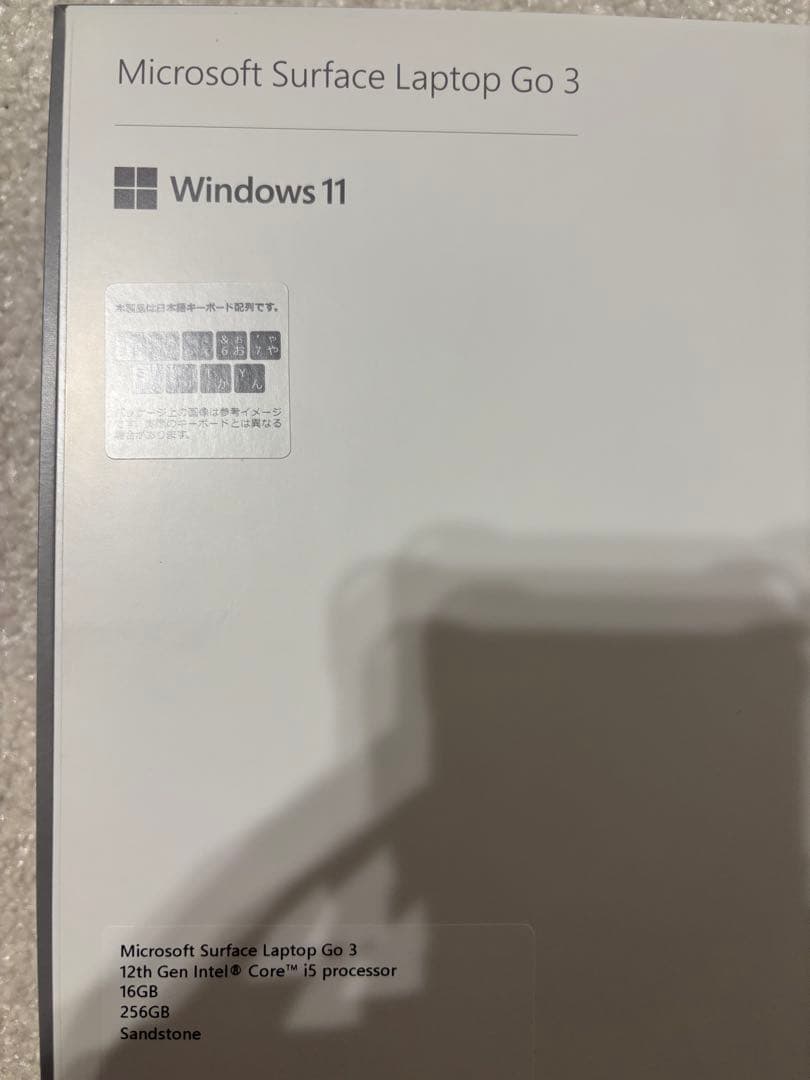 Windowsノート本体 Microsoft Surface Laptop Go 3 sandstone