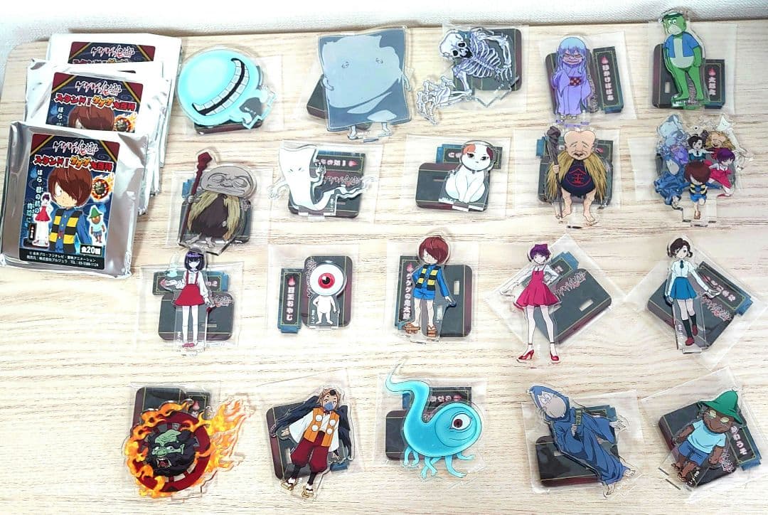 ゲゲゲの鬼太郎　ゲゲゲ大百科　アクリルスタンド（20個） コンプセット