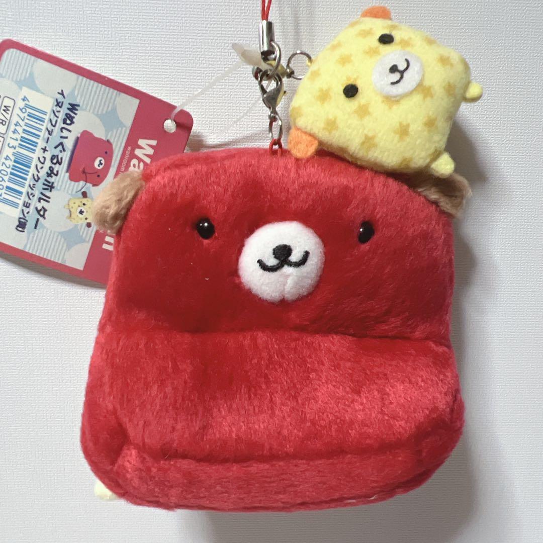 ワンルーム　イヌソファー ワンクッション　ぬいぐるみホルダー　サンエックス