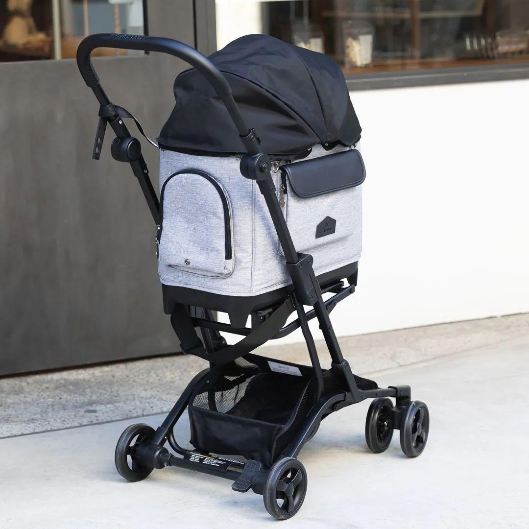 ★新品未使用★Tails Alice （チャコール）ペットカート