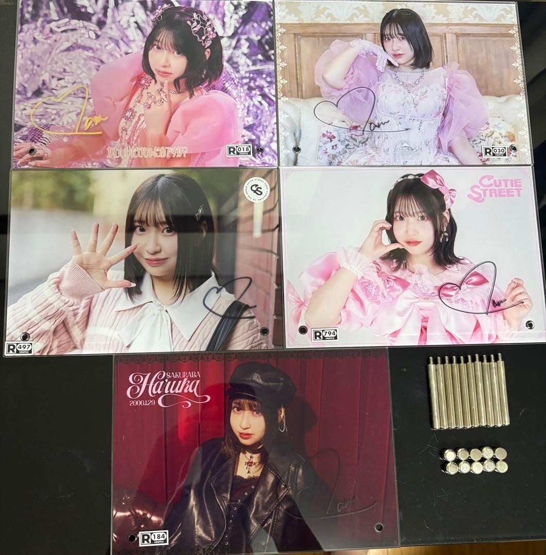 【引退品】CUTIE STREET桜庭遥花 ぱるたん　グッズ まとめ売り