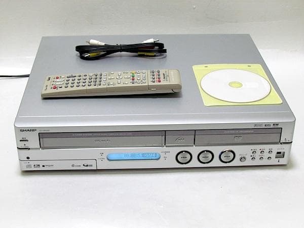 シャープ VHS→DVDダビング DV-HRW55 動作品