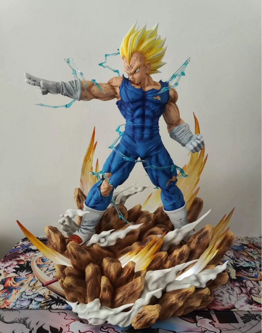 ドラゴンボール ベジータ ガレキ ガレージキット スタチュー X⑥⑦