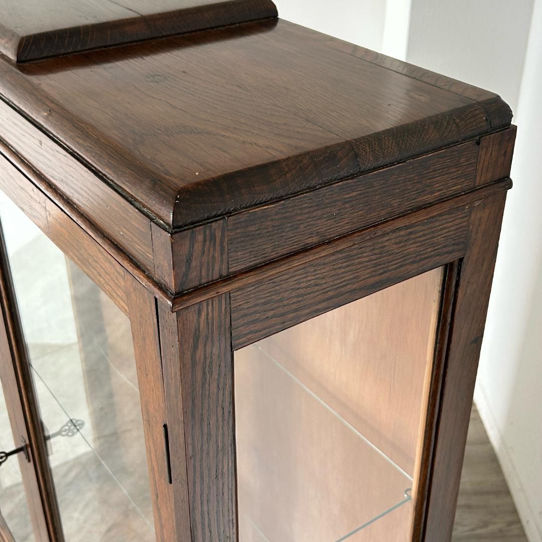 イギリス アンティーク　家具 ディスプレイ キャビネット　1930年頃 509A