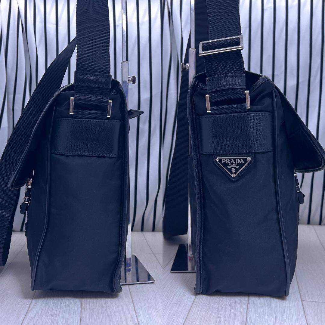 【美品】PRADA×プラダ 斜めがけショルダーバッグ
