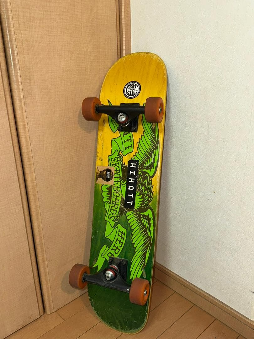 ANTIHERO スケートボード コンプリートセット 7.5インチ