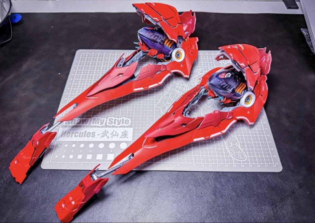 MG NZ-666 KHSATRIYA ガンダム 塗装済み完成品 ガンプラ