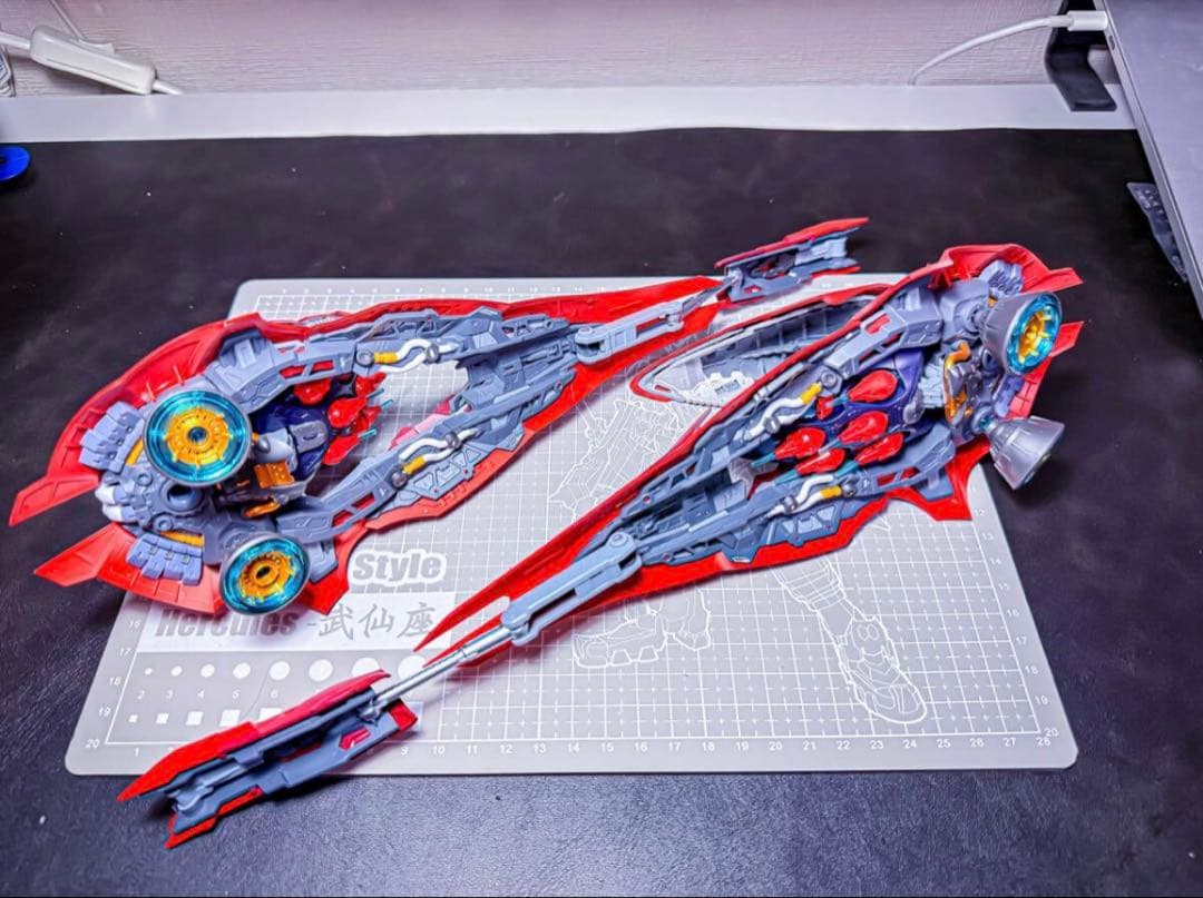 MG NZ-666 KHSATRIYA ガンダム 塗装済み完成品 ガンプラ