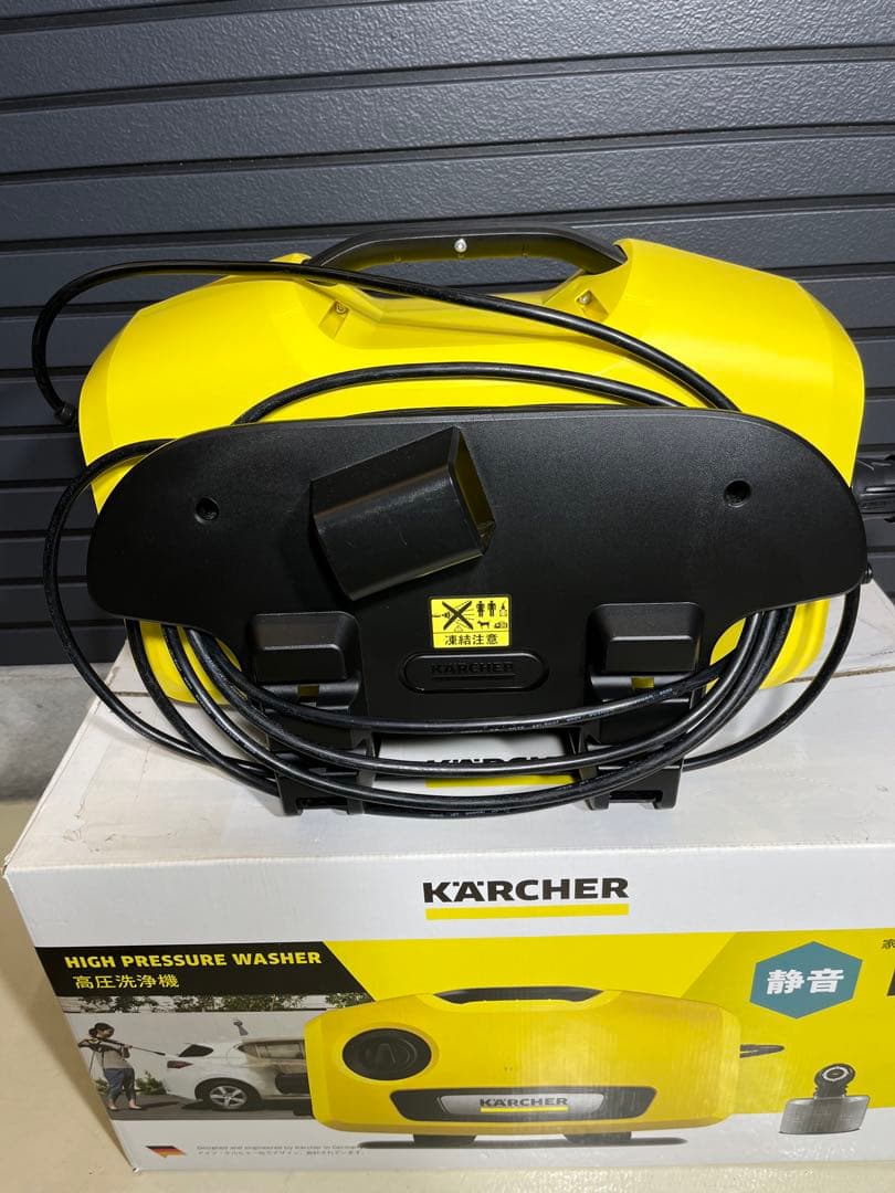 coco　美品ケルヒャーK2 サイレント本体 トータルしなやかホース10m