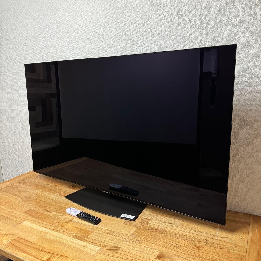 シャープ 60V型 4K液晶テレビ AQUOS 4T-C60DL1 動画アプリ○