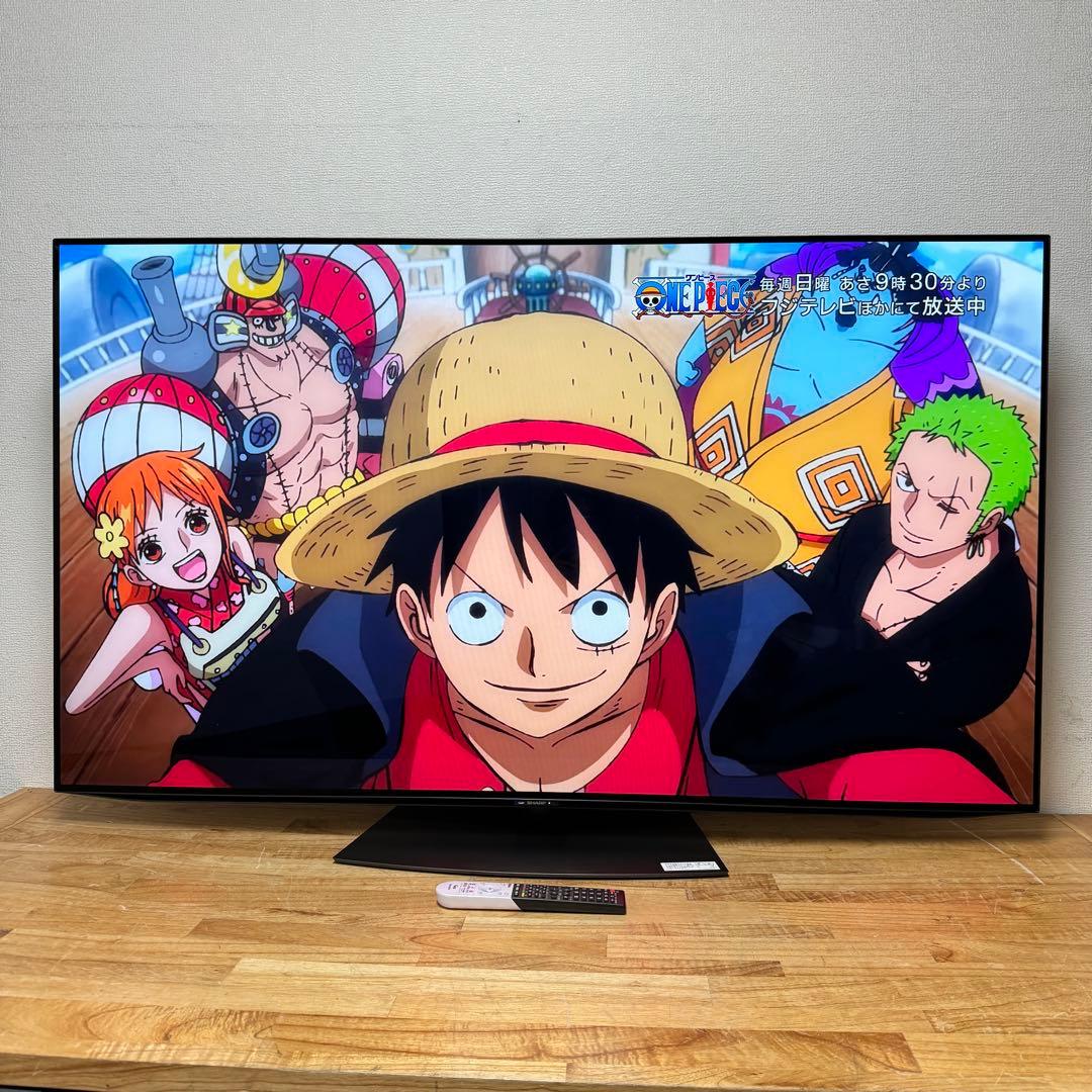 シャープ 60V型 4K液晶テレビ AQUOS 4T-C60DL1 動画アプリ○