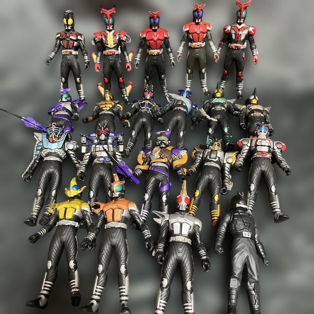 仮面ライダー ソフビ　143体＋ダブり7体　150体セット
