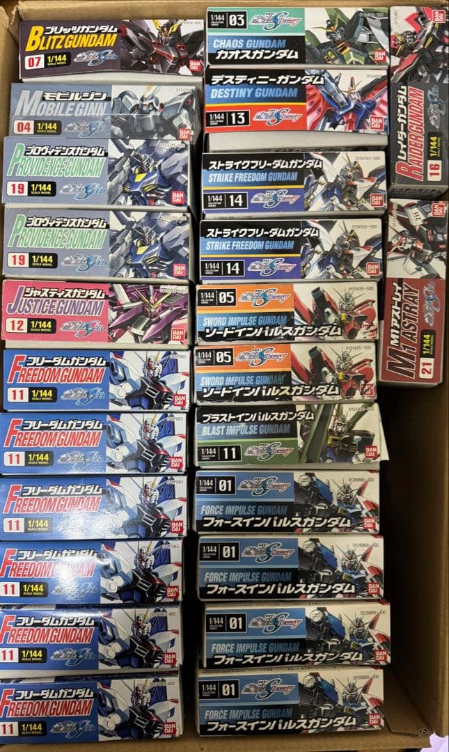 1/144 ガンダムSEEDコレクションシリーズ　まとめ売り