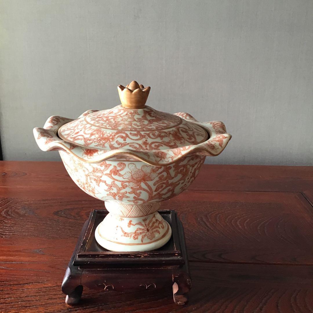 清朝　　菓子器