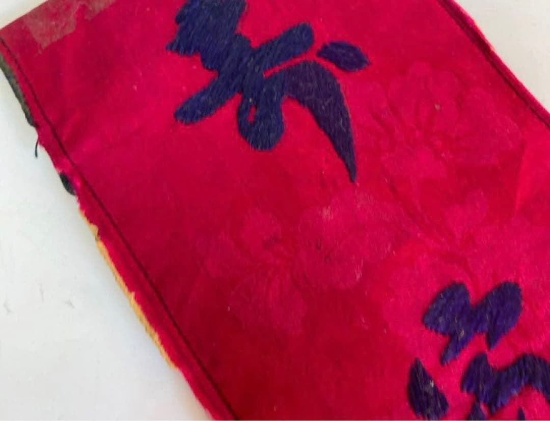 李朝　刺繍 鳥　韓国　古美術　朝鮮