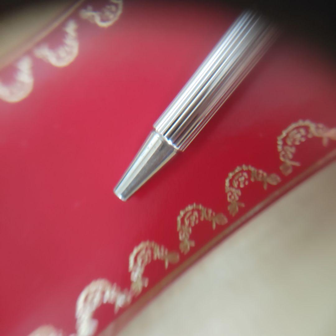 【人気カラー・良品】カルティエ マスト ボールペン ST150054 シルバー